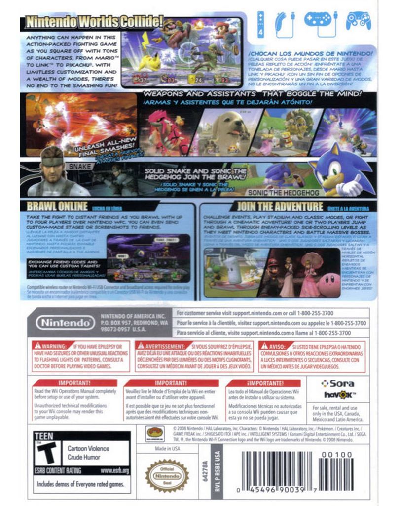 Introducción a Super Knockout Bros. Quarrel</h3>
<p>Nada menos que Super Hit Bros. Quarrel para Wii es un juego increíble que arrasó en la industria del juego. Este juego continúa cautivando a jugadores nuevos y experimentados debido a sus escenas de batalla llenas de acción y un elenco de personalidades queridas de muchos hogares. ¡Abróchense ya los cinturones de seguridad y planifiquen una evaluación exhaustiva de esta sensación de los videojuegos!</p>
<h1>
<h3>EL COMIENZO DE LA PELEA</h3>
<p>” title=”Introducción a Super Knockout Bros. Quarrel</h3>
<p>Nada menos que Super Hit Bros. Quarrel para Wii es un juego increíble que arrasó en la industria del juego. Este juego continúa cautivando a jugadores nuevos y experimentados debido a sus escenas de batalla llenas de acción y un elenco de personalidades queridas de muchos hogares. ¡Abróchense ya los cinturones de seguridad y planifiquen una evaluación exhaustiva de esta sensación de los videojuegos!</p>
<h1>
<h3>EL COMIENZO DE LA PELEA</h3>
<p>“></a></p>
<p>En 2008, se lanzó Super Smash Bros. Quarrel, el tercer juego de la serie Super Hit Bros., para el sistema de juegos de PC Wii. Gracias al diseño de Masahiro Sakurai, presentó al mundo una experiencia de batalla cruzada excepcional. Gracias a sus controles simples y su variado elenco de personalidades, el juego adquirió una amplia audiencia y vendió más de 13 millones de copias. Los jugadores pueden elegir su estilo de lucha gracias a la combinación de técnicas de lucha tradicionales y capacidades únicas. Simplemente imagina un combate en toda regla entre Mario, Sonic y Pikachu; ¡Eso es algo por lo que luchar!</p>
<h3>PERSONAJES Y CRUCES</h3>
<p>Super Smash Bros. Quarrel ofreció un banquete de símbolos de juegos de computadora con más de 35 personalidades extraídas de numerosas franquicias de juegos de computadora. Los novatos Sonic the Hedgehog y Strong Snake de Steel Gear se unieron a los clásicos de Nintendo Mario, Web Link y Kirby.Únete a nosotros <a  href=