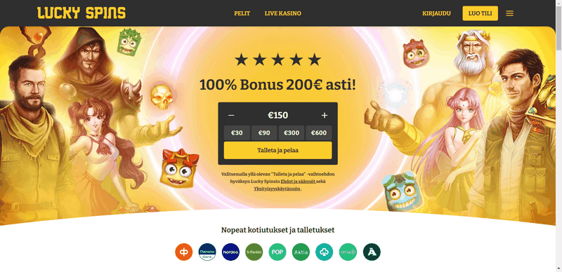 Lucky Spins-anmeldelse (2026)